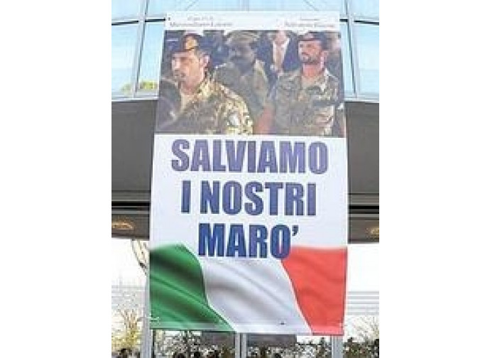 Marò incarcerati, l'Italia si muove